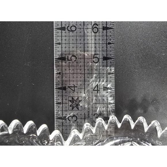 Set of 3 Antique McKee Glass Pres Cut Crystal Bowls WILTEC Pattern 1913 8.5" - Picture 7 of 8